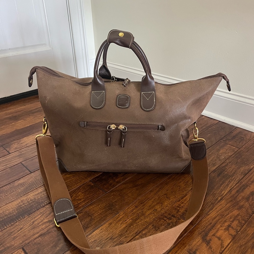 Brics Brown Leather Bag